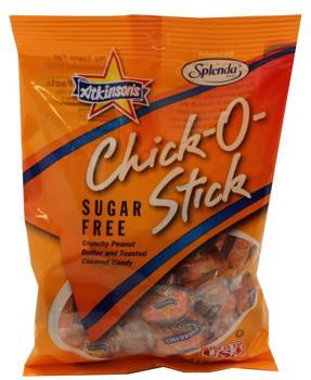 Atkinson Sugar Free Peg Bags Chick-O-Stick 106g