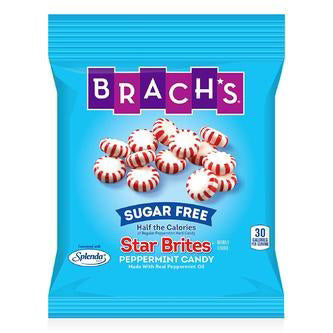 Brach's Sugar Free Star Brites Peppermint Candy 99g