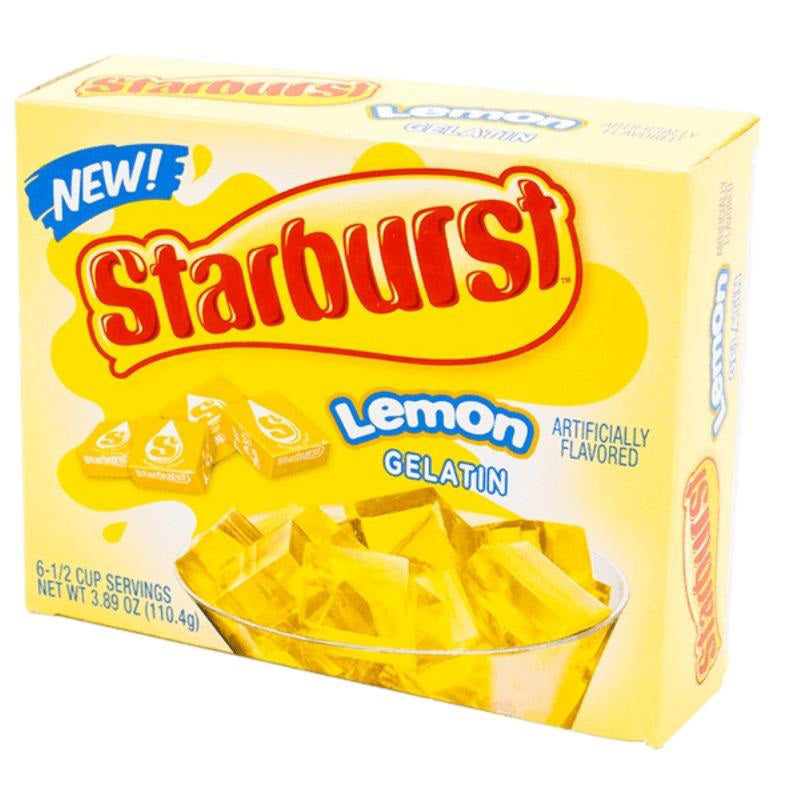 Starburst Lemon Gelatin