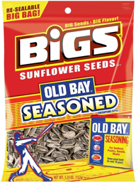 Bigs Old Bay Seasoned Sunflower Seeds 152g