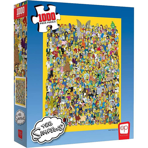 Jigsaw Puzzle - The Simpsons (Cast of Thousands, 1000 Pc)