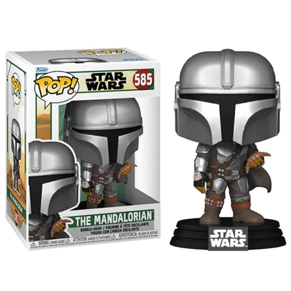 POP! Star Wars The Book Of Boba Fett - The Mandalorian with Pouch (585)