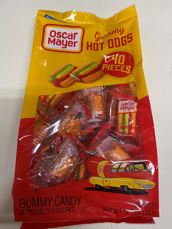 Oscar Mayer Gummy Hot Dogs 40pieces