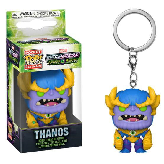 POP! Keychain Marvel Mech Strike Monster Hunters - Thanos