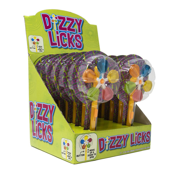 Dizzy Licks Lollipop Each