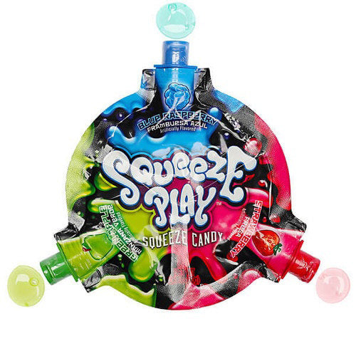 Squeeze Play 3-Flavor Gooey Candy 60g