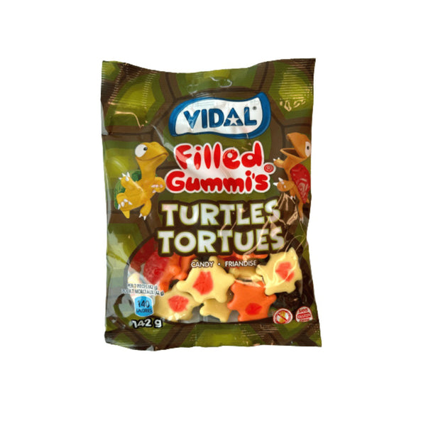 Vidal Filled Gummy Turtles 142g