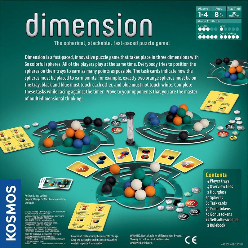 Dimension Board Game