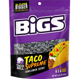 Bigs Taco Bell Supreme Sunflower Seeds 152g