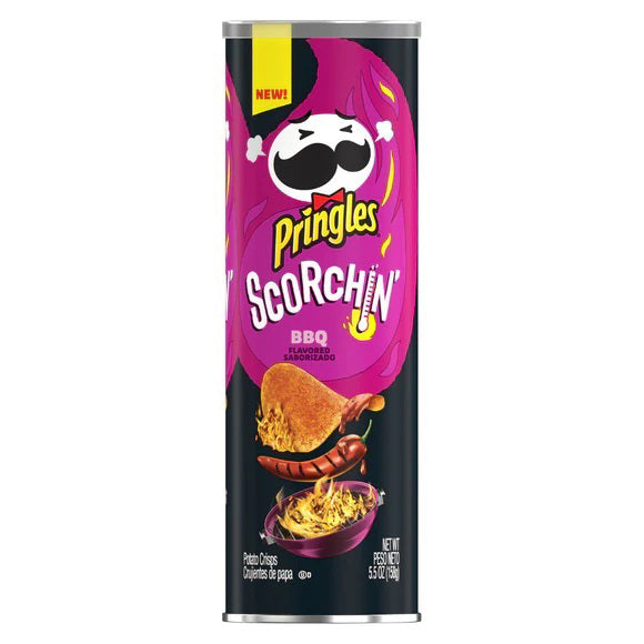 Pringles Scorchin BBQ 156g