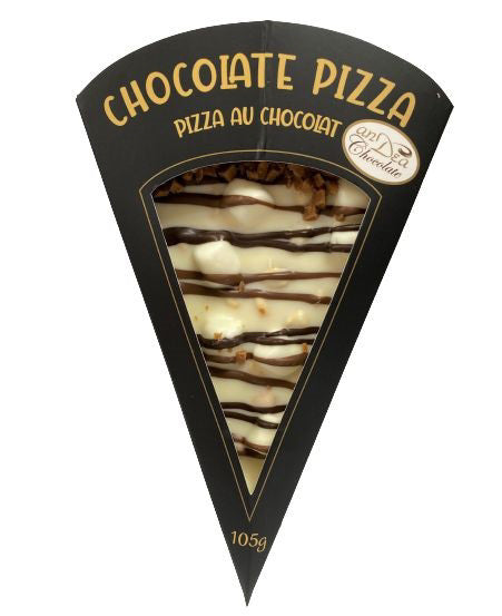 White Chocolate Pizza Slice