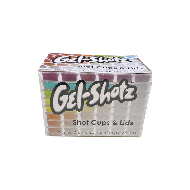 Gel Shotz Cups & Lids 12pk