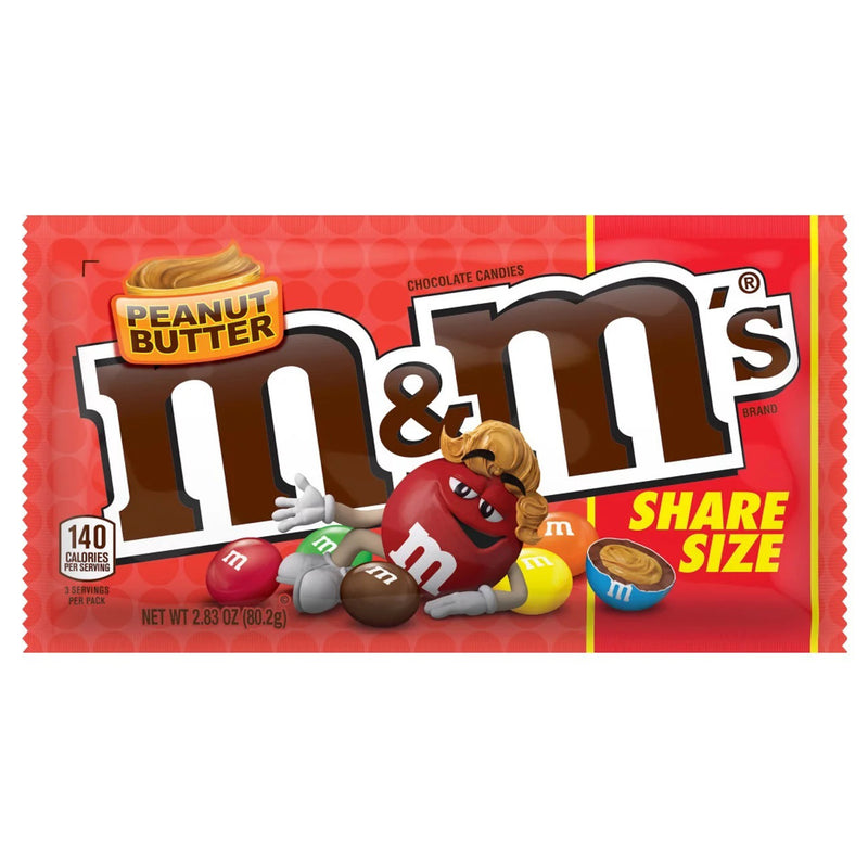M&M Peanut Butter Share Size 80g