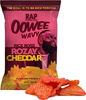 Rap Snacks Rick Ross Rozay Cheddar 71g