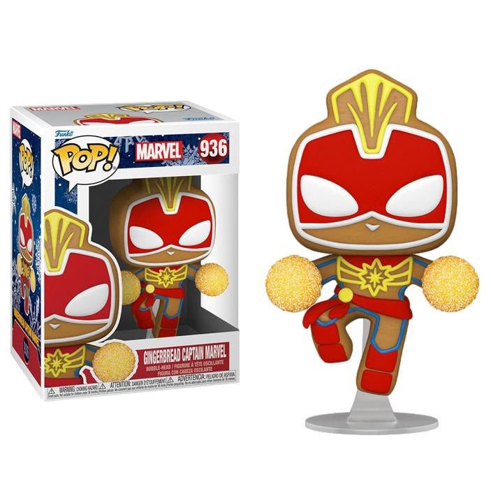 POP! Holiday Marvel - Gingerbread Captain Marvel