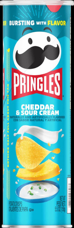 Pringles Cheddar and Sour Cream 156g